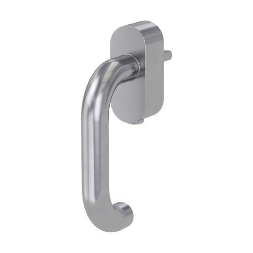 Griffwerk Fenstergriff VAYA 183 ALESSIA Edelstahl matt R 7x40