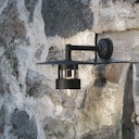 Vorschaubild Konstsmide Wandleuchte Freja, matt schwarz, klares Glas (504-750)