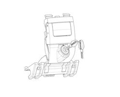 SHAD Schlossmechanismus Mechanism 35-SH36 Premium