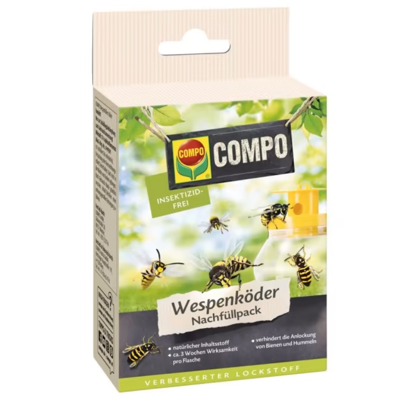 Compo Wespenfallen Köder Nachfüllpack 2 Stk