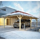 Vorschaubild Karibu Pavillon Carport Kirn 1/2/3 - KDI