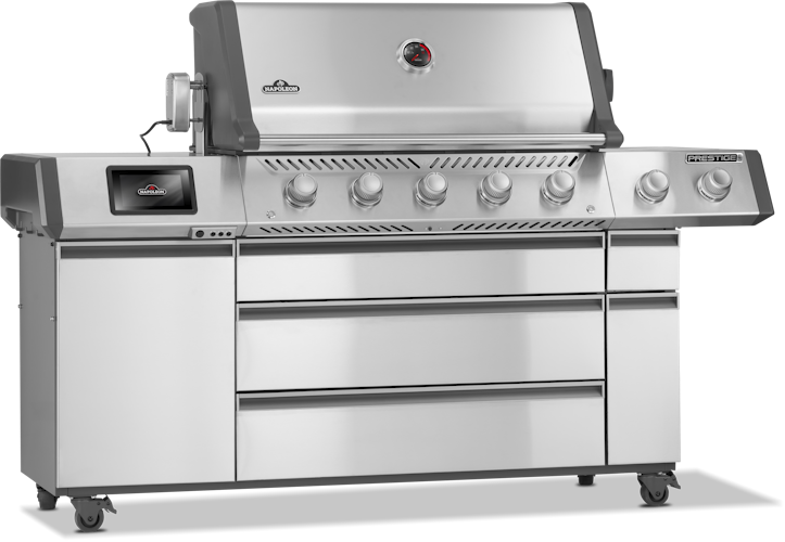 Napoleon Prestige PRO 665, Connected, Edelstahl, inkl. Drehspieß