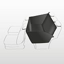 Vorschaubild TRIXIE Auto-Schondecke, 1,55 × 1,30 m, schwarz