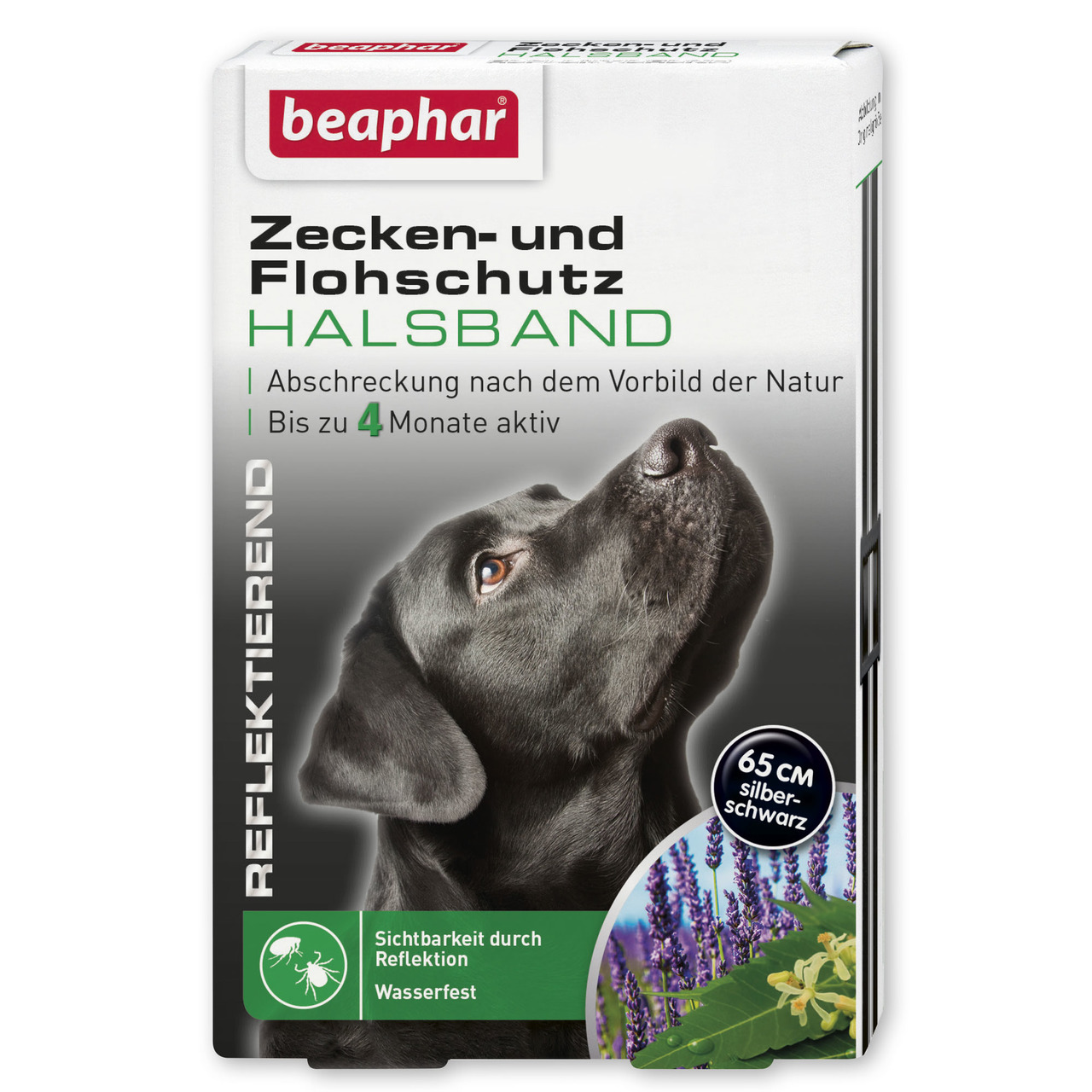 beaphar Zecken- und Flohschutz Halsband Hund 65cm