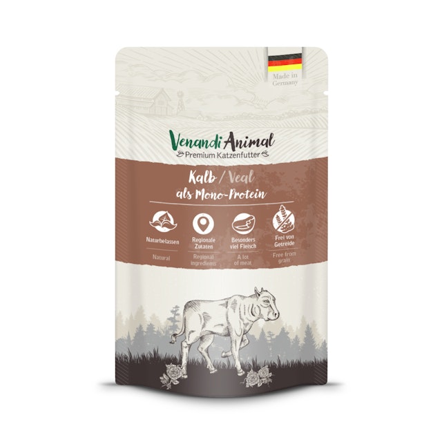 Venandi Animal Monoprotein 125g KatzennassfutterVorschaubild