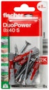 Vorschaubild FISCHER Universaldübel DuoPower 8x40 S K (8 Stück) 534998