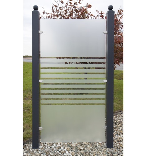 GroJa Ambiente Glas-Sichtschutz Typ Senkrecht 90