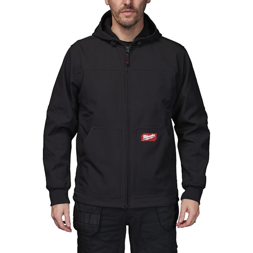 Milwaukee FREEFLEX Softshell Kapuzen-Jacke schwarz Größe XL 4932498274