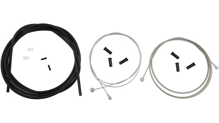 CONTEC Bremszug-Set Stop+ schwarz,silber