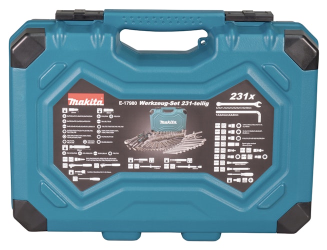 Makita Werkzeug-Set 231-tlg. E-17980