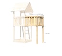 Vorschaubild Akubi Stelzenhaus Frieda mit Anbauplattform und Kletterwand