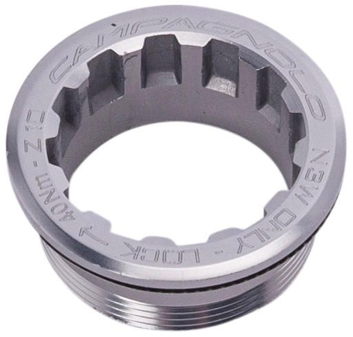 Campagnolo Verschlussring Lockring 27 x 1 silber