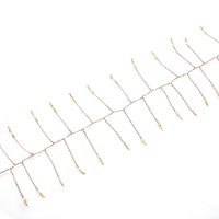 Konstsmide Weihnachtsbeleuchtung  Micro LED Lichterkette 200 bernstein