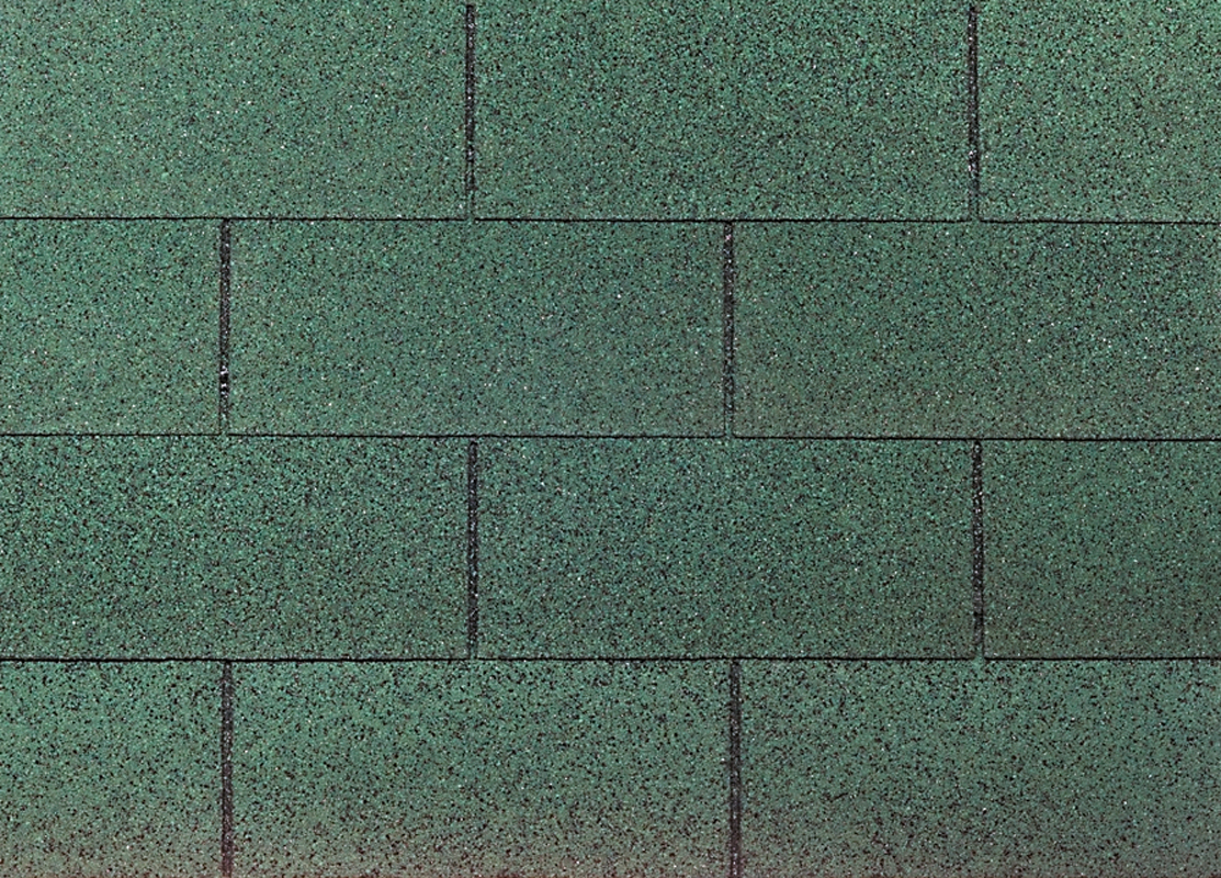 Wolff Finnhaus Rechteck Dachschindeln grün