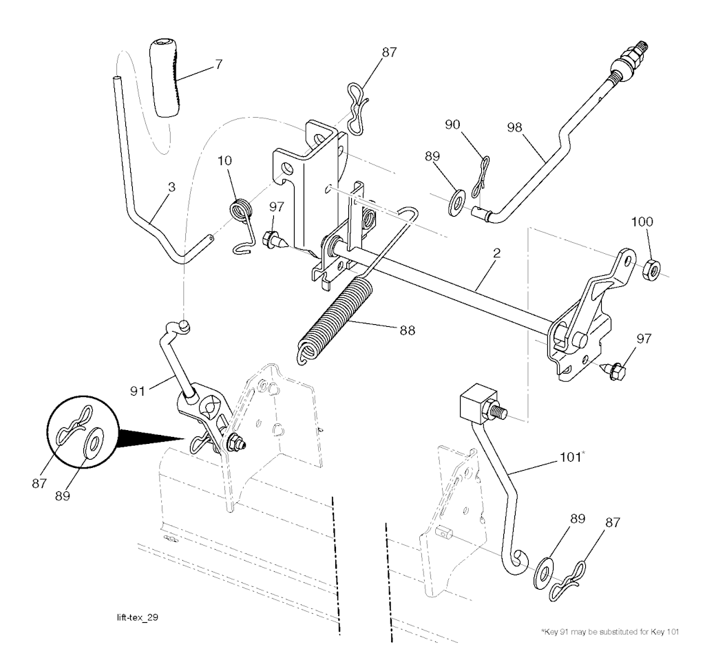 Explosionszeichnung Ersatzteile