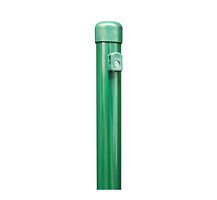 Alberts® Zaunpf.,zinkp.grün Kst.b.,Länge 1750mm,Pfostenst. ⌀38mm,Geflechth. 1200mm 613051