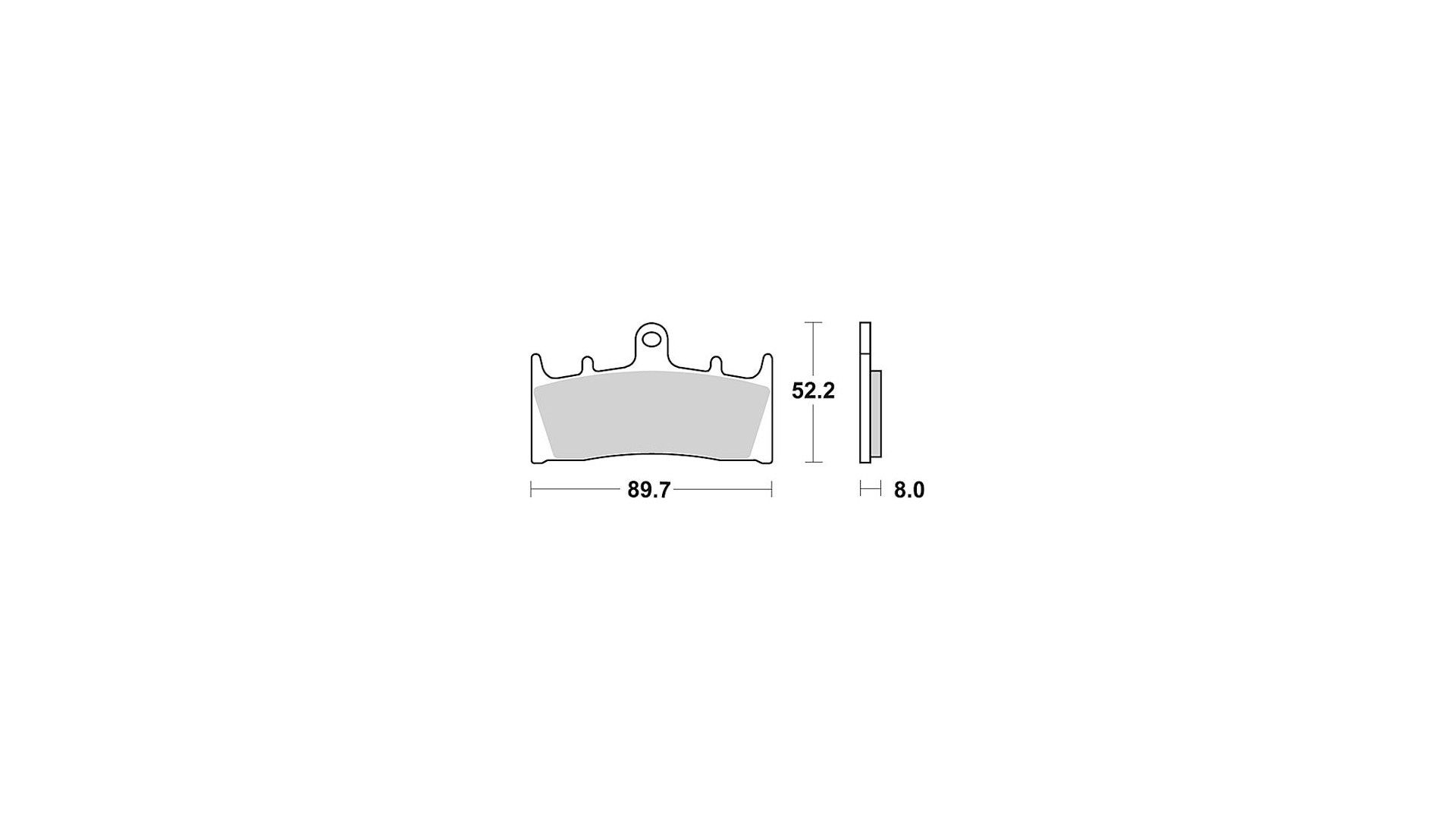 TRW Bremsbelag MCB 659
