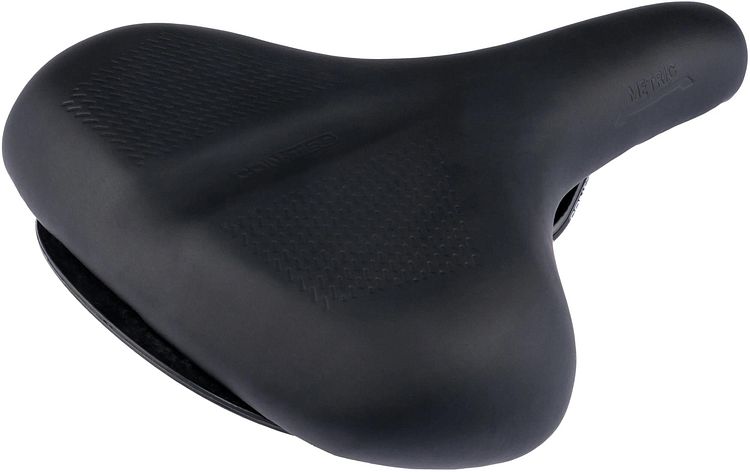 CONTEC Sattel Metric schwarz Maße (L x B) 255 x 210 mm