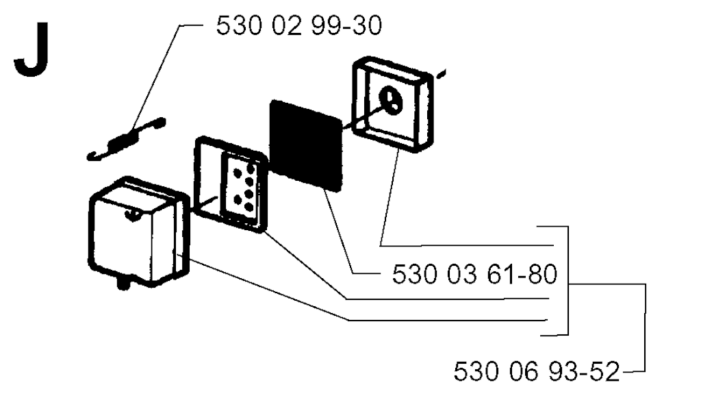 Explosionszeichnung Ersatzteile