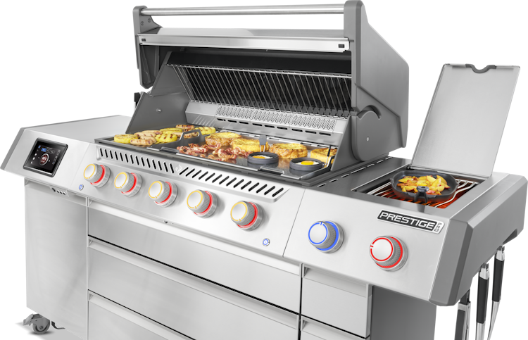 Napoleon Prestige PRO 665, Connected, Edelstahl, inkl. Drehspieß