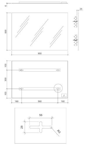 Ximax Infrarotheizkörper GLAS Paneel weiß