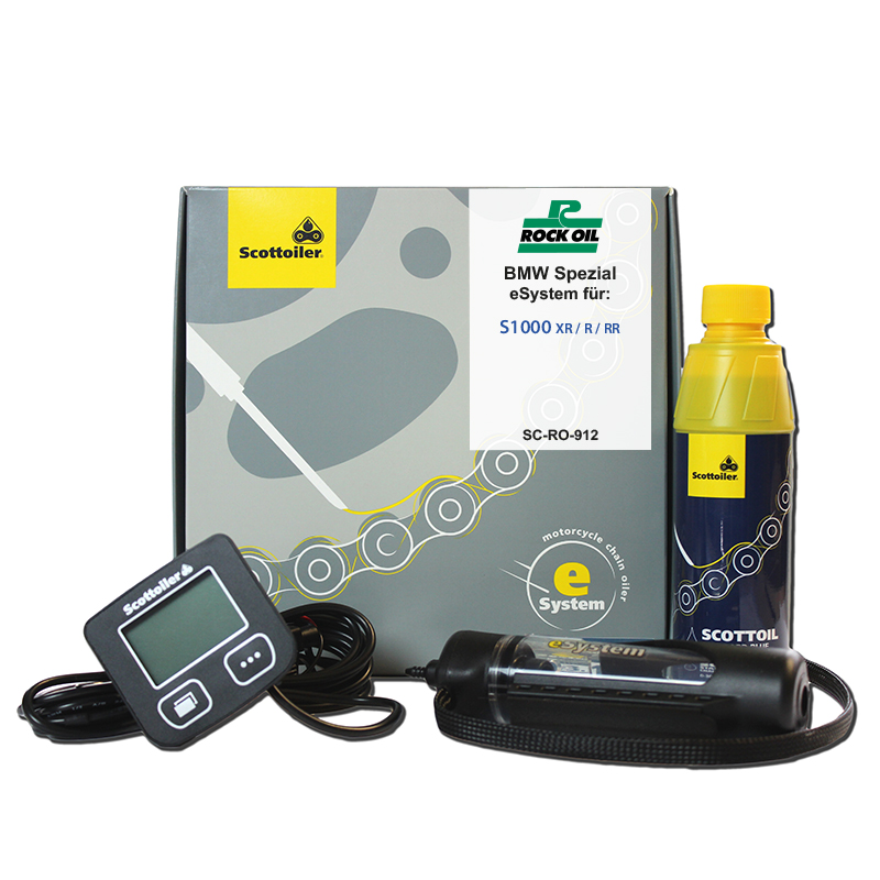 Scottoiler - BMW Spezial Kits, Scottoiler Kit: eSystem (mit Display), Scottoiler Modell: BMW S1000R / RR / XR