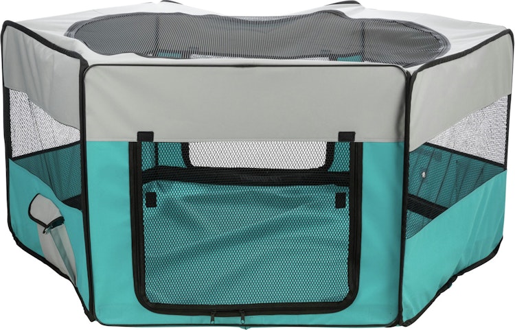 TRIXIE Freilauf mit Netz/Boden Zwergkanninchen Hundezubehör