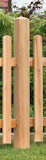 BM Serie TYP 194 Zaunpfosten, vierkant 90 x 90 mm, Lg. 90 cm, Lärche unbehandeltZubehörbild