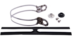 LeoVince Halteschelle Oval, 90 mm, Handmade V6, 304113502R