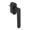 Vorschaubild Griffwerk Fenstergriff VAYA 291 AVUS Graphitschwarz R 7x40