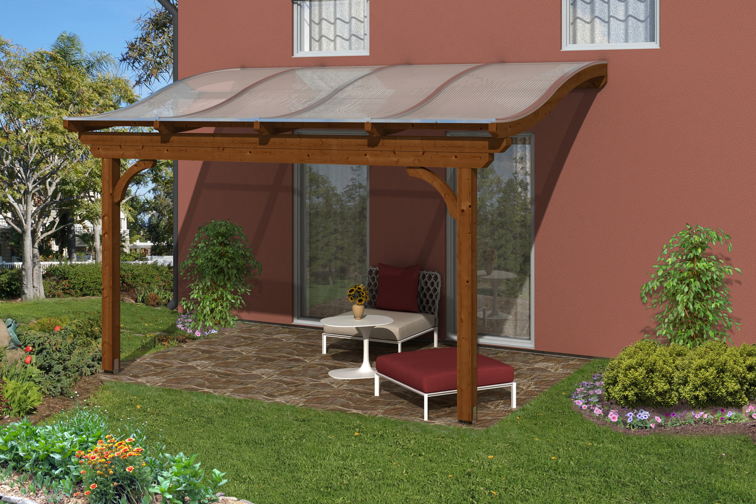 Thumbnail - Skan Holz Verona o. Mittelpfosten 434x239 nussbaum