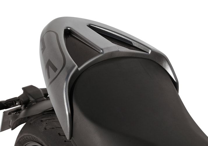 BODYSTYLE Sportsline Sitzkeil ABS Kunststoff schwarz/grau für TRIUMPH Trident 660 