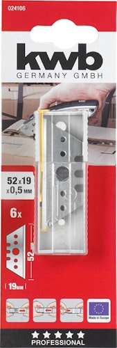 kwb 6 Trapezklingen 52x19mm Spend. 24106