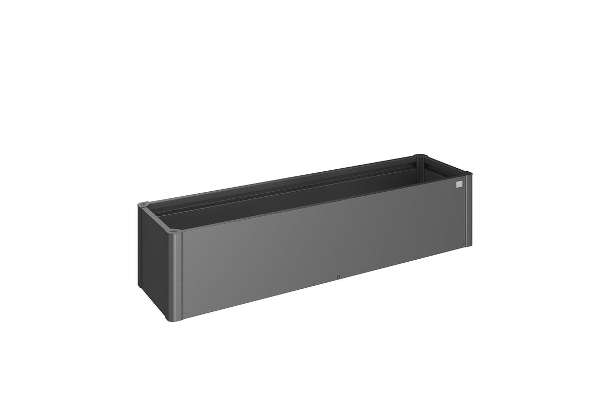 Biohort Pflanzbeet Belvedere B 201 x T 53 cm (Gr. 200) 45 cm (MINI) dunkelgrau-metallic