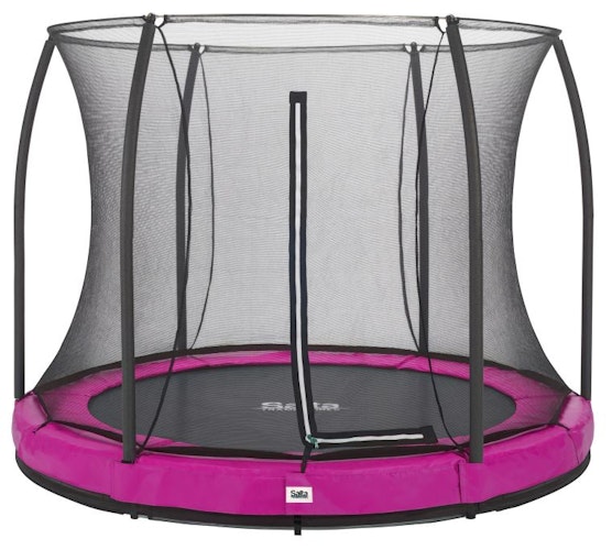 Salta Trampolin Comfort Edition Ground mit Sicherheitsnetz
