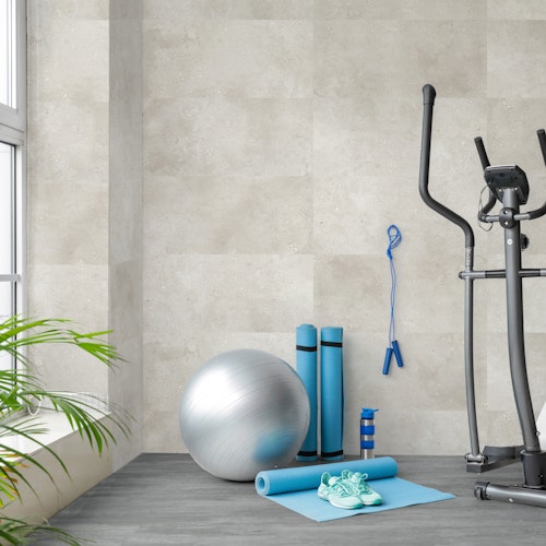 Revét Vinyl Wandfliese Beige Matt 60 x 30 cm