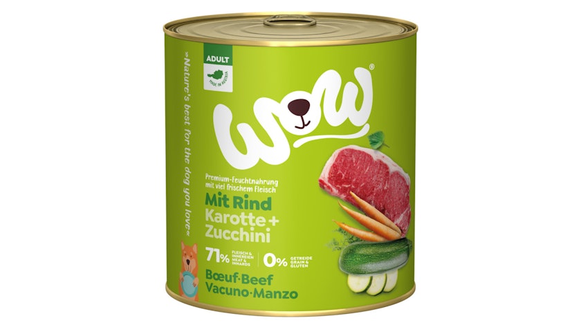 WOW Adult 800g Dose HundenassfutterVorschaubild