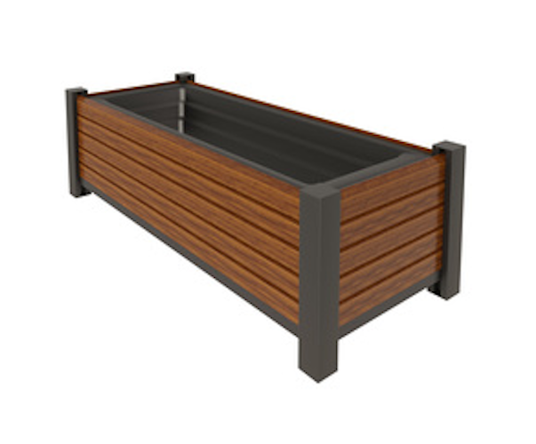 TraumGarten Rhombus Alu Pflanzkasten -Verschiedene Farben-