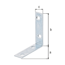 Vorschaubild Alberts® Stuhlwinkel, sendzimirverzinkt, TxHxB 60x60x16 mm 339227