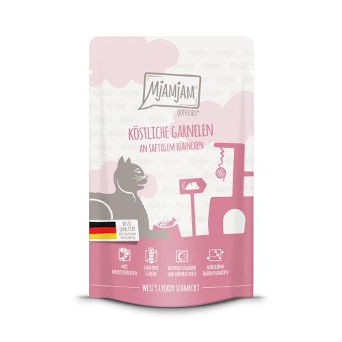 MJAMJAM Quetschies 125g Beutel Katzennassfutter