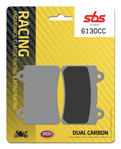SBS Bremsbelag 613DCC Road Racing Classic Dual Carbon