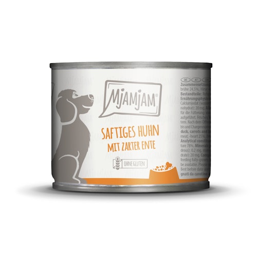 MJAMJAM Leckere Mahlzeit 200g Dose Hundenassfutter
