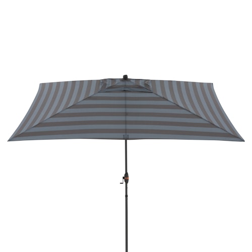 doppler Mittelmastschirm myZONE 300 x 200 Auto Tilt, Aluminium Anthrazit / 100 % Polyester 180 g/m²