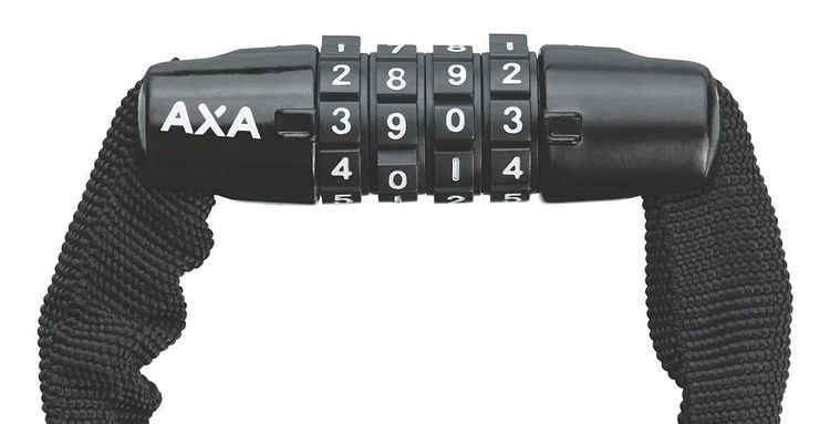 Axa Rigid RCC Zahlen-Kettenschloss 120 cm grün