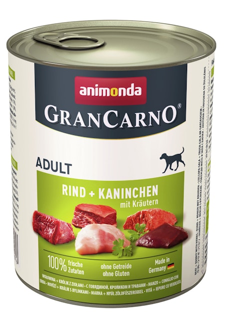 animonda Gran Carno Adult 800g Dose HundenassfutterVorschaubild
