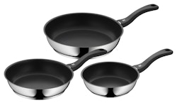 WMF Devil Bratpfannen-Set, 3-teilig, 20 cm + 24 cm + 28 cm