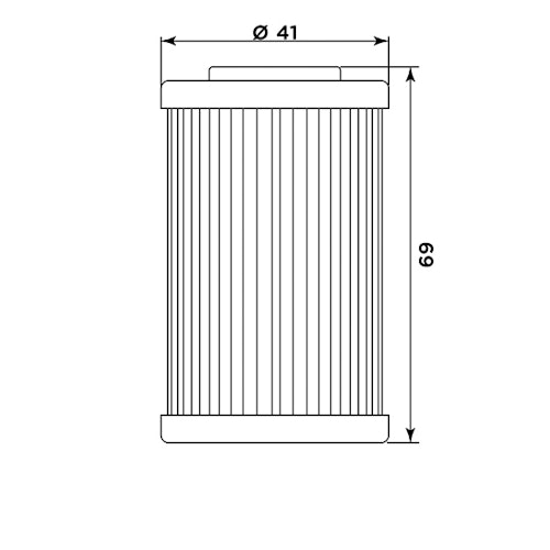 MIW Ölfilter KT8007 Papierfilter (OEM-Qualität)