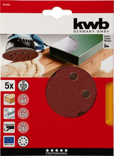 kwb Q-STICK Scheib gel 125 Sort.SB 491900