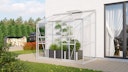 Vorschaubild Vitavia Gewächshaus Styx/Ida 3300 inkl. 1 Dachfenster - 3,3 m²