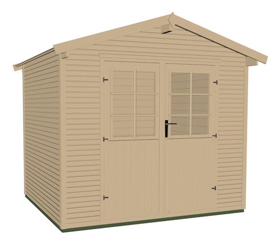 Weka Gartenhaus 218 wekaLine - 28 mm